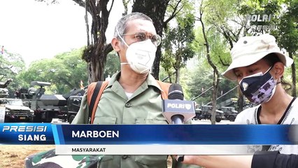 HUT ke-76 TNI, 112 Alutsista Dipamerkan di Sekitar Istana Merdeka