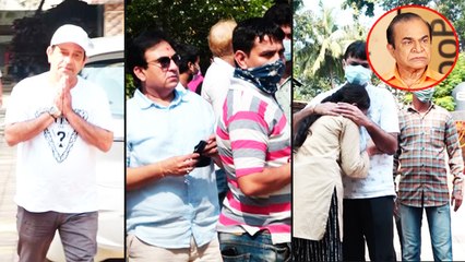 घनश्याम नायक उर्फ ​​नटू काका के अंतिम संस्कार में शामिल हुए तारक मेहता का उल्टा चश्मा की टीम