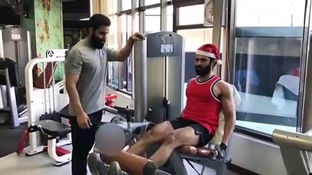 Liger Actor Vijay Deverakondas most inspiring gym moments