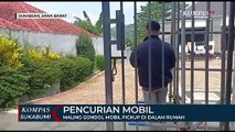Maling Gondol Mobil Pickup Di Dalam Rumah