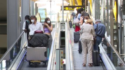 La llegada de turistas a España cae un 4,2% hasta agosto