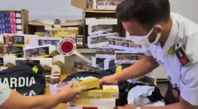 Contrabbando di sigarette tra i porti di Ancona e Salerno: sequestri e denunce (05.10.21)