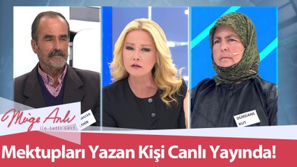 Mektupların sahibi canlı yayında... - Müge Anlı ile Tatlı Sert 5 Ekim 2021
