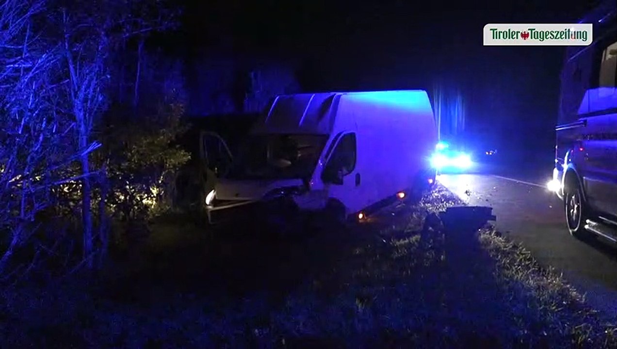 19-Jähriger verunglückte wegen Sekundenschlafs auf der A 12 bei Telfs