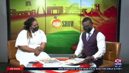 AM Show Newspaper Headlines on JoyNews (5-10-21)
