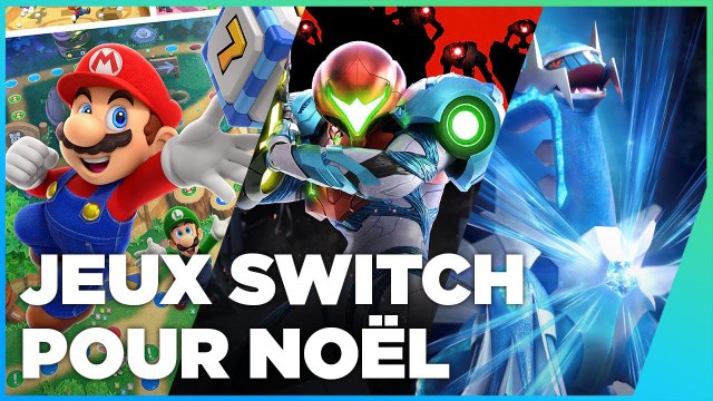 SWITCH : les MEILLEURS JEUX de la FIN D'ANNÉE ! Metroid Dread, Mario Party Superstars, Pokémon