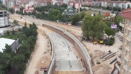 Afyonkarahisar'daki alt geçit inşaatının yüzde 70'i tamamlandı