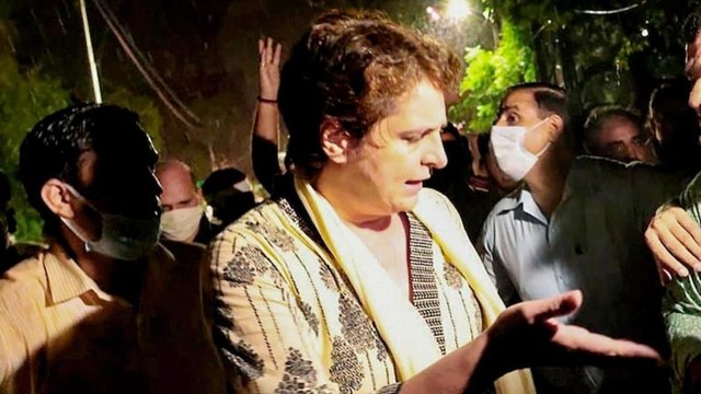 Priyanka Gandhi arrested, case registered in these sections