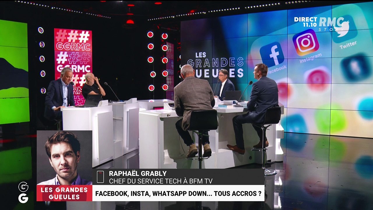 Facebook, Insta, WhatsApp down... tous accros ? - 05/10