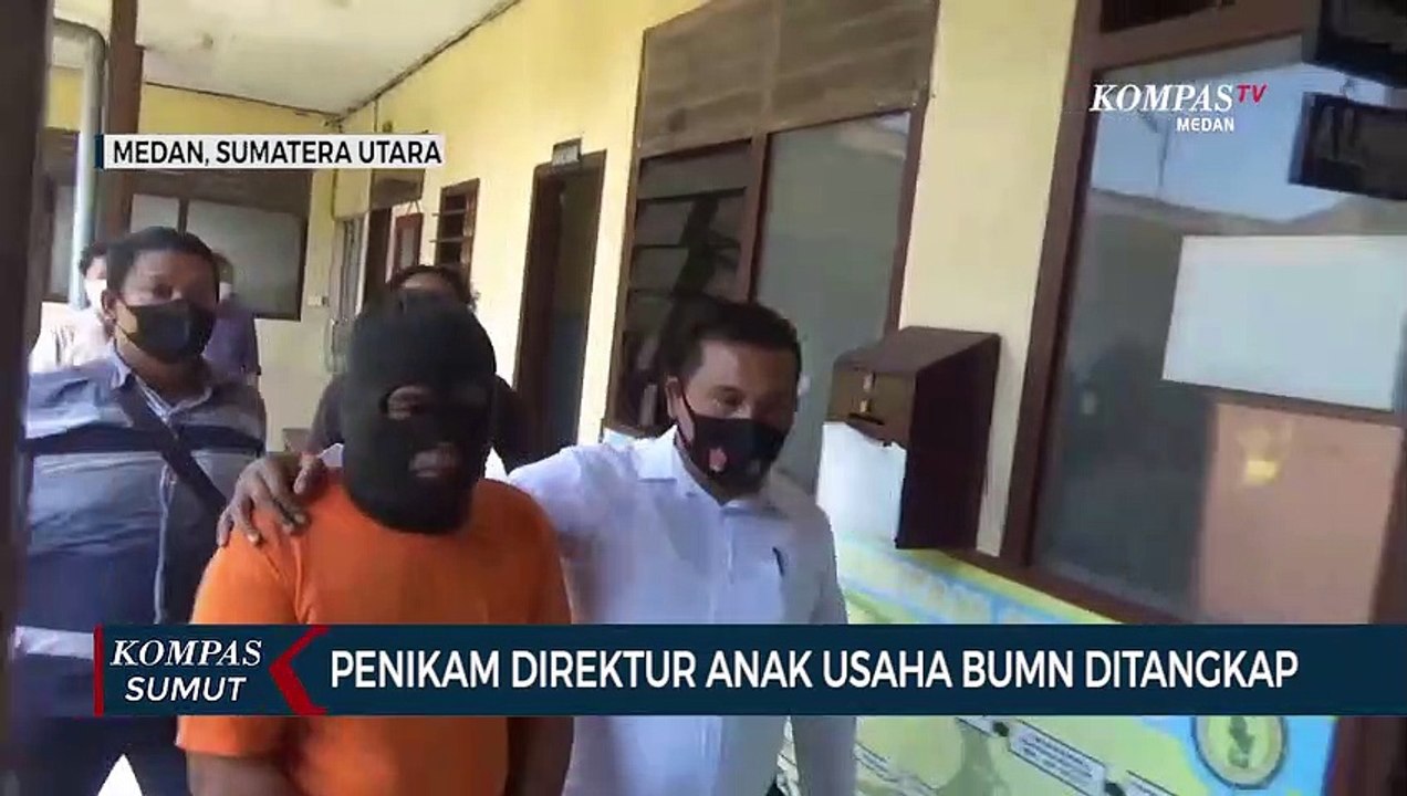 Pelaku Penikaman Dua Direktur Ditangkap