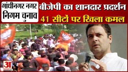 Gandhinagar Nagar Nigam result 2021: गांधीनगर नगर निगम उपचुनाव में बीजेपी को बंपर जीत, जाने किसे मिली कितने सीटें