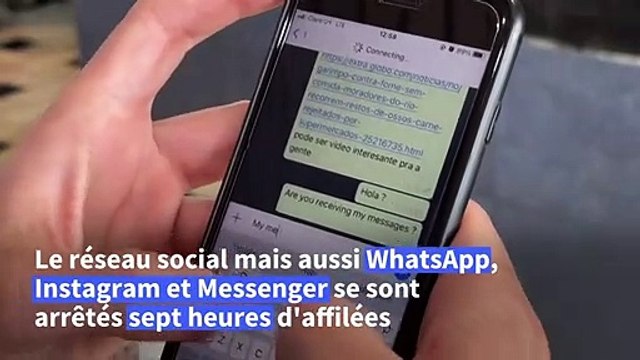 Les utilisateurs de Facebook, Instagram, WhatsApp, Messenger sans réseau durant 7 heures