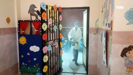 بيطرى البحر الأحمر يشن حملات لتطهير وتعقيم المدارس قبل بداية العام الدراسي الجديد