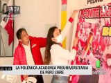 Especialistas advierten que Perú Libre usa academia para hacer proselitismo político