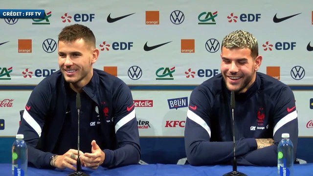 Lucas et Théo Hernandez racontent leurs premiers pas en sélection