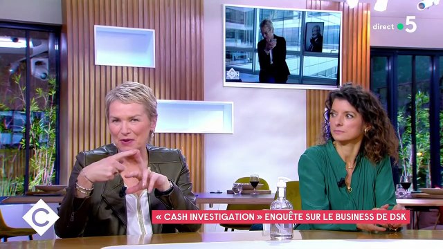 Elise Lucet, invitée de l'émission C à vous sur France 5
