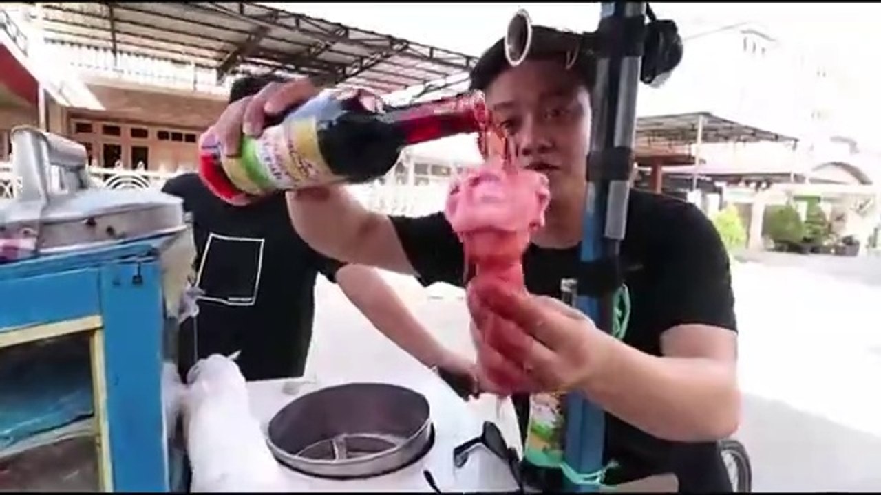 JUALAN NEKAD ICE CREAM AMER AUTO MBOKK KATANYA DEMI ORANG TUA