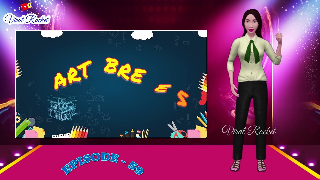 Cartoon Mango Drawing | How to Draw a Cute Mango easily | Art Breeze # 59 | Learn Drawing and Colouring  | Viral Rocket