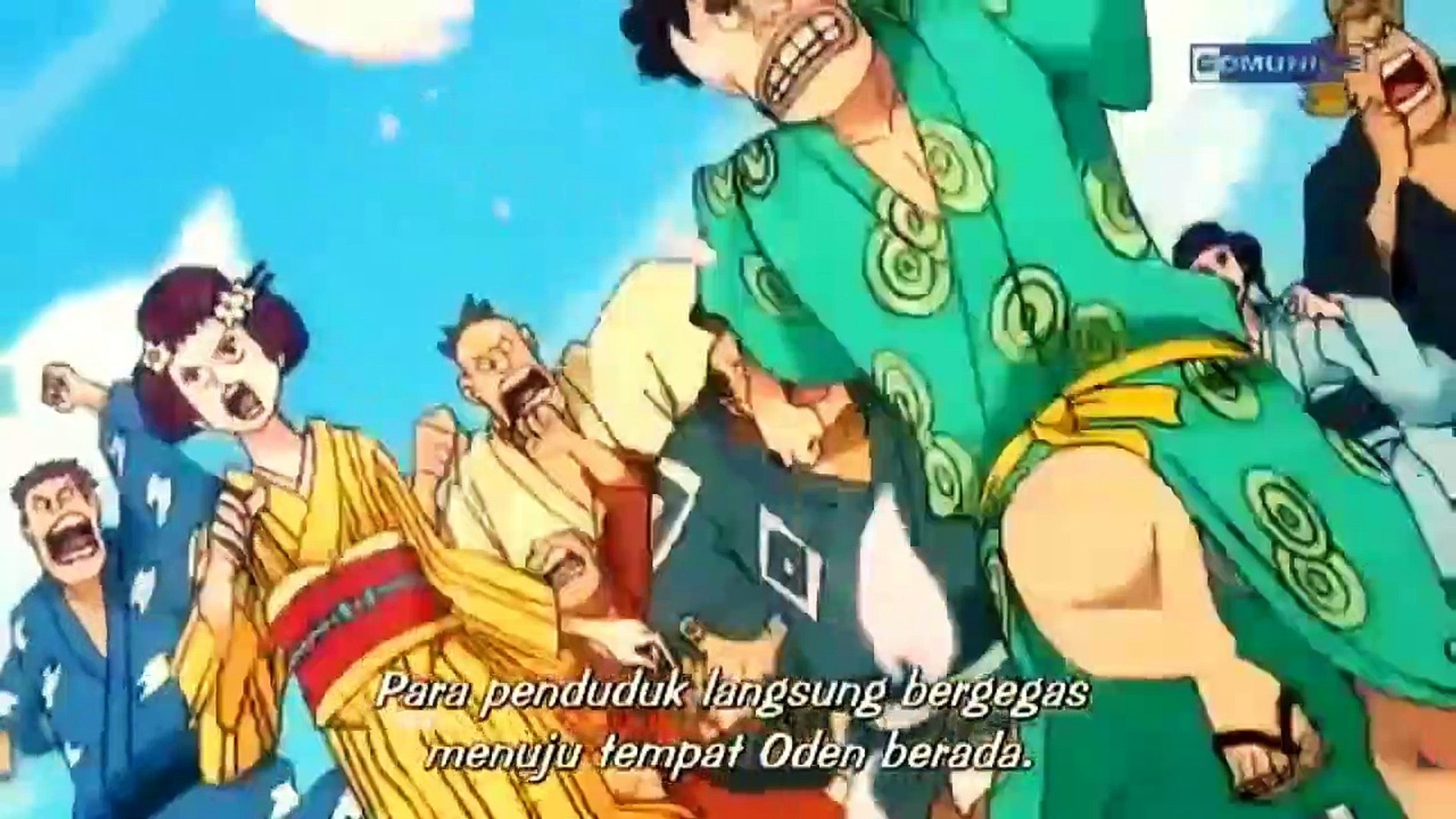 One Piece Terbaru Episode 974 Subtitle Bahasa Indonesia Part 1 Kozuki Oden Dibakar Kaido 1 Video Dailymotion