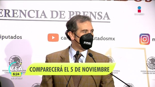 Lorenzo Córdova comparecerá el 5 de noviembre en la Cámara de Diputados