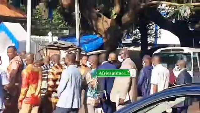 Convoqués par le colonel Doumbouya, les DAF rejoignent le palais Mohamed V