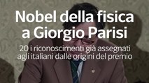 Nobel per la fisica a Giorgio Parisi