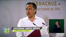 Gobernador de Veracruz agradece apoyo para la vacunación contra Covid-19