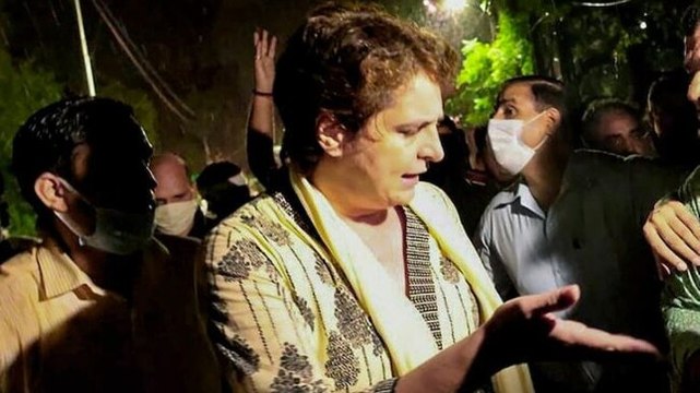 Lakhimpur violence: Priyanka Gandhi arrested, Chhattisgarh CM stages dharna; Ajay Mishra Teni's son refutes charges; more