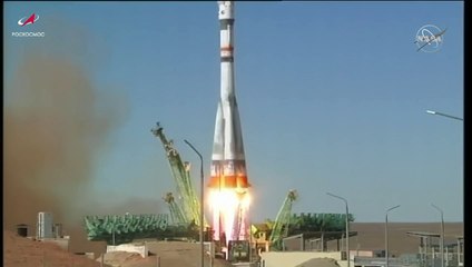 فريق روسي يقلع إلى الفضاء لتصوير أول فيلم في مدار الأرض