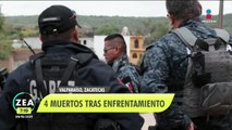 Enfrentamiento en Valparaíso, Zacatecas, deja cuatro muertos