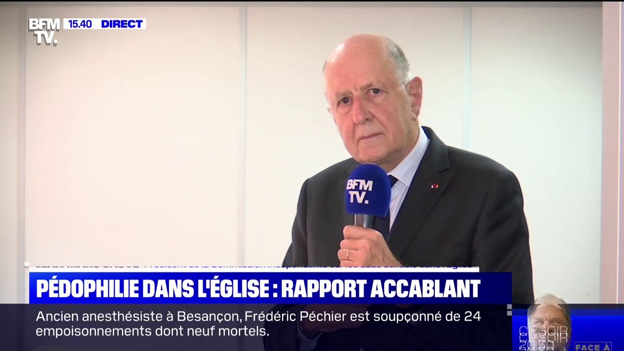 Jean-Marc Sauvé dénonce le manque de mesures rigoureuses de l'Église: "Elle aurait du mettre les enfants à l'abris"