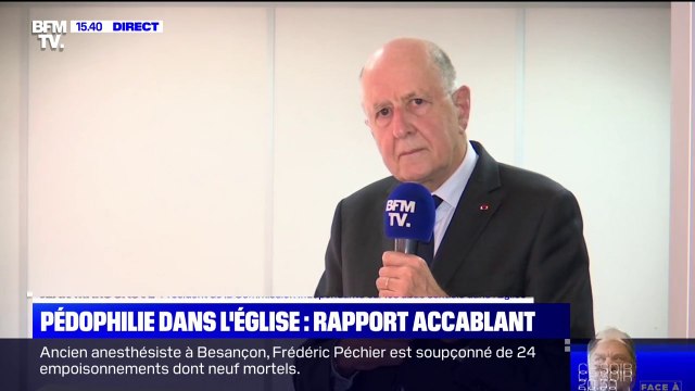 Jean-Marc Sauvé dénonce le manque de mesures rigoureuses de l'Église: Elle aurait du mettre les enfants à l'abris