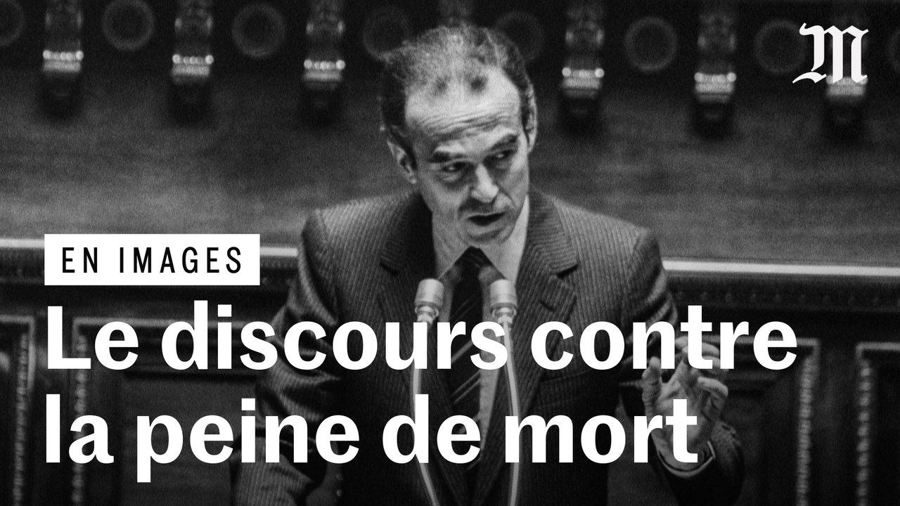 Abolition de la peine de mort : le discours de Robert Badinter en 1981