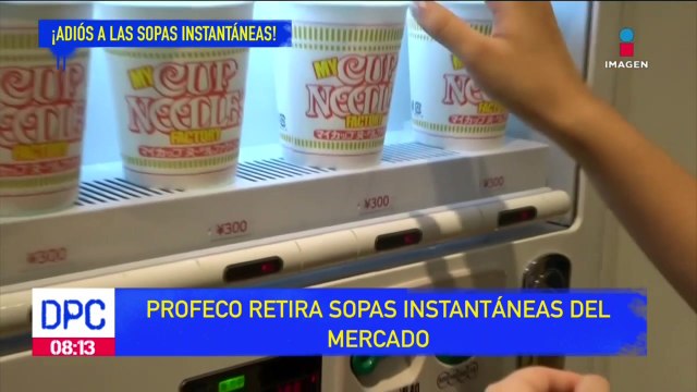 ¡Adiós a las sopas instantáneas! Profeco retiró 129 mil 937 sopas