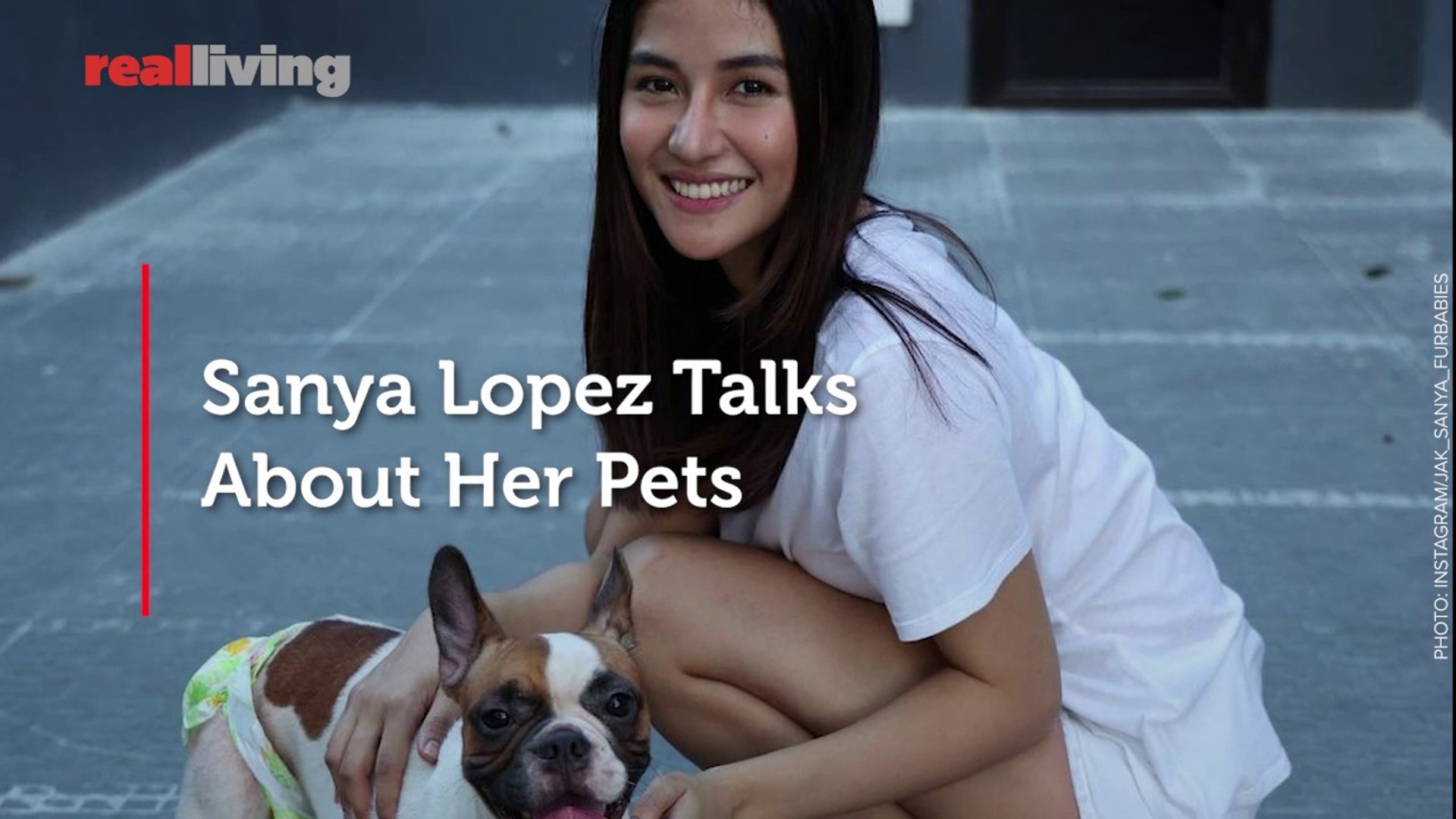 ⁣Sanya Lopez Talks About Her Pets
