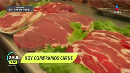 Así los precios de la carne de res en la Central de Abasto de CDMX