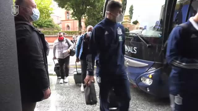 La selección española ya vela armas en Milán