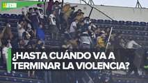 América vs Pumas: El Estadio Azteca se convirtió en un campo de batalla de aficionados