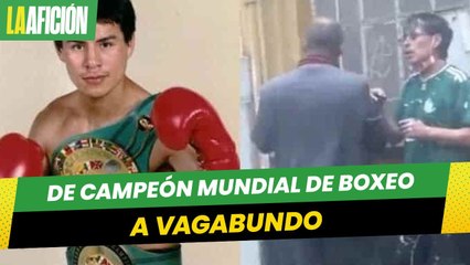 El Mago González, de pelear ante JC Chávez y Óscar de la Hoya a ser vagabundo