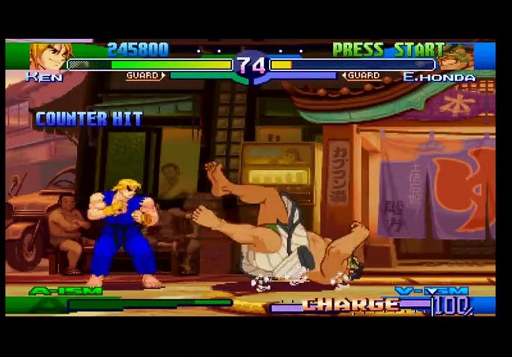 Street Fighter Alpha 3 online multiplayer - psx