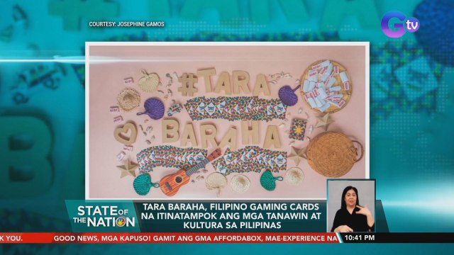 Tara baraha, Filipino gaming cards na itinatampok ang mga tanawin at kultura sa Pilipinas | SONA