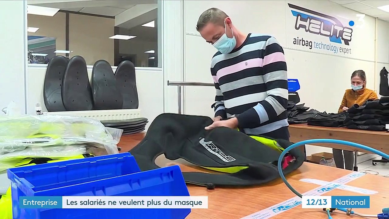 Entreprises : de nombreux salariés réclament la fin du port du masque