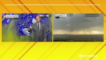 Overnight storms in California created impressive lightning videos