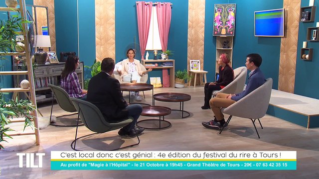 TILT - 05/10/2021 - 2/3 - 4e édition du festival du rire à Tours !