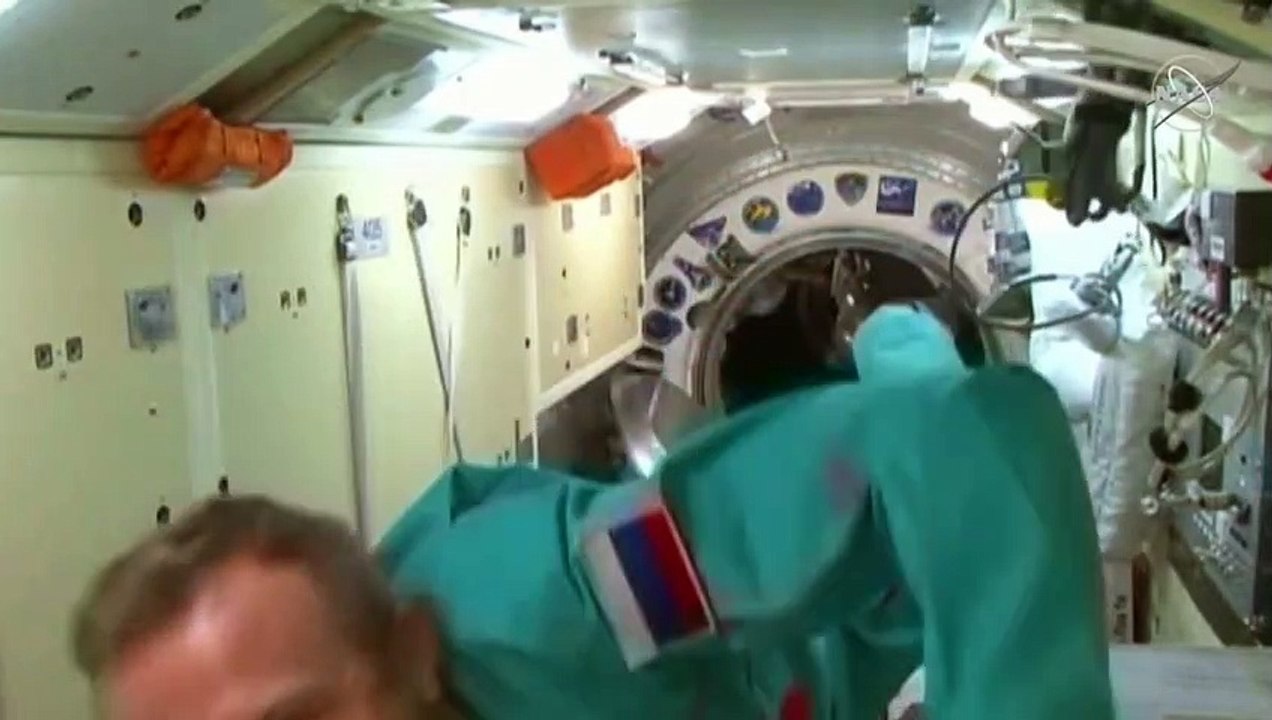 Atriz russa está na ISS