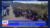 Rescatan a 130 menores migrantes no acompañados entre Sonora y Arizona