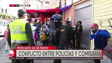Comisaria municipal denuncia que policías intentaron arrestarla por intervenir en un hecho de tránsito contra una comerciante