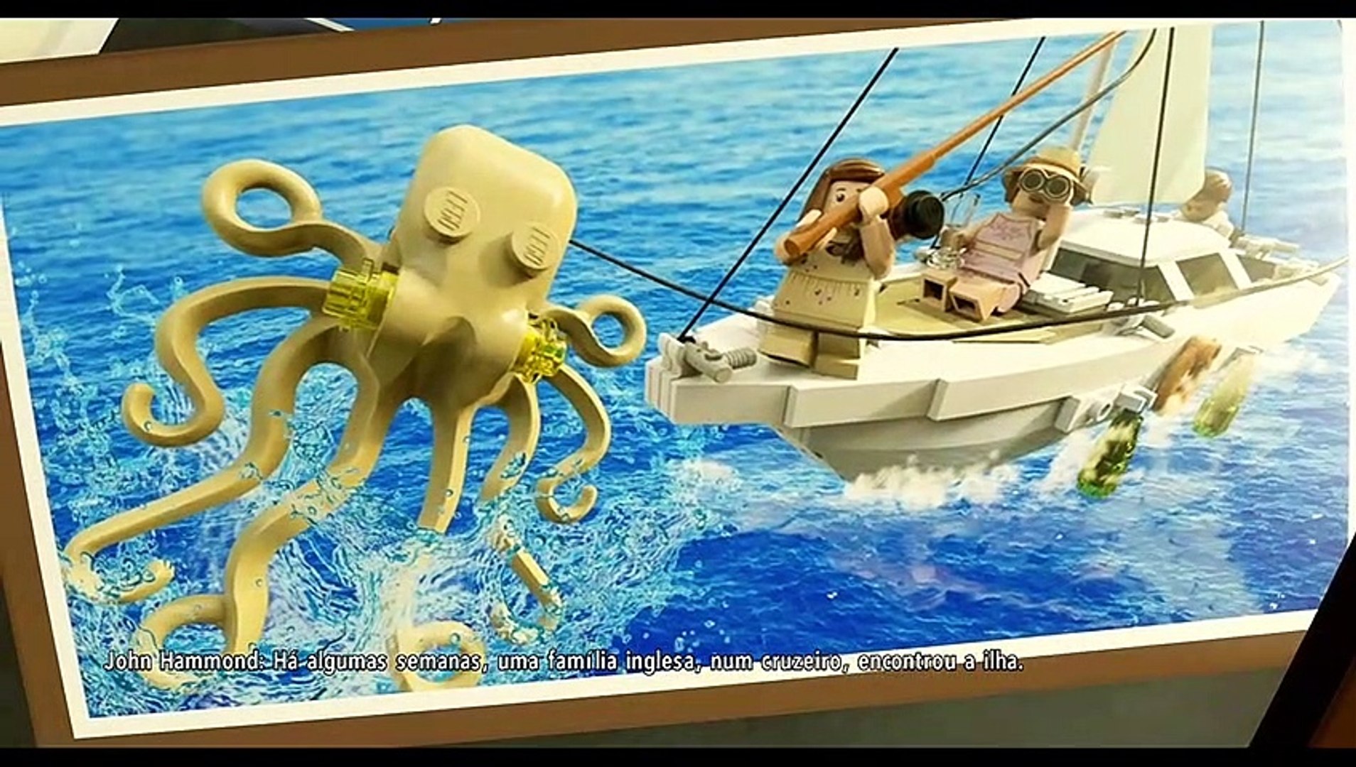 Lego Jurassic World: A Exposição Secreta Dublado(Animação do Game)