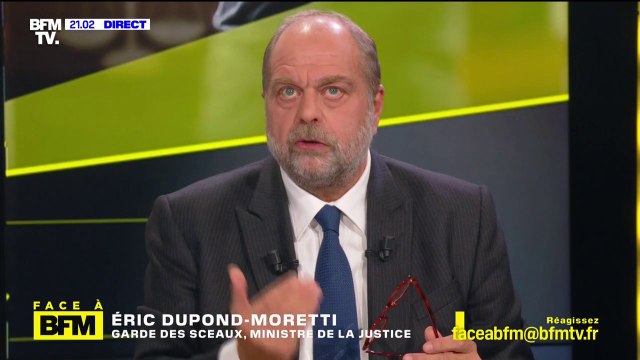Éric Dupond-Moretti: Bernard Tapie est un homme qui, face à la maladie, a été d'une remarquable dignité