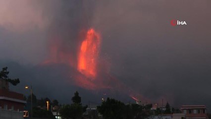 İspanya'da yanardağdan çıkan lavlar 434 hektarlık alana yayıldı